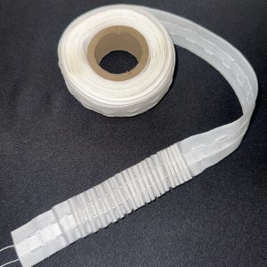 Pencil Pleat Curtain Tape 2.50cm