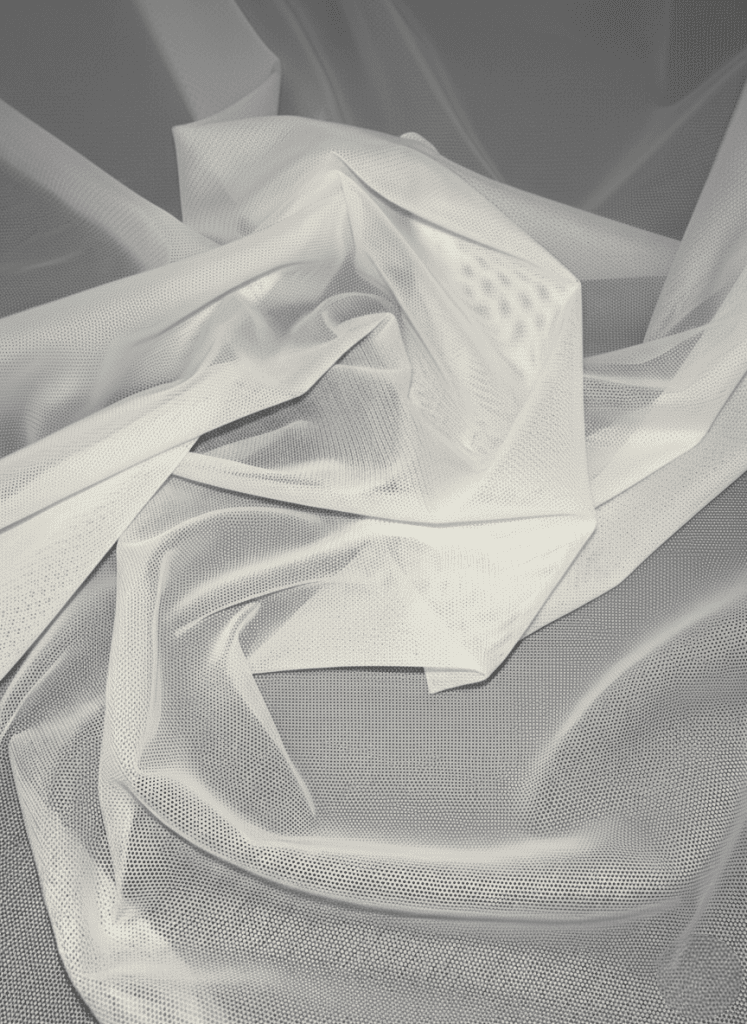 Elegant Tulle Spandex fabric for fashion and design.