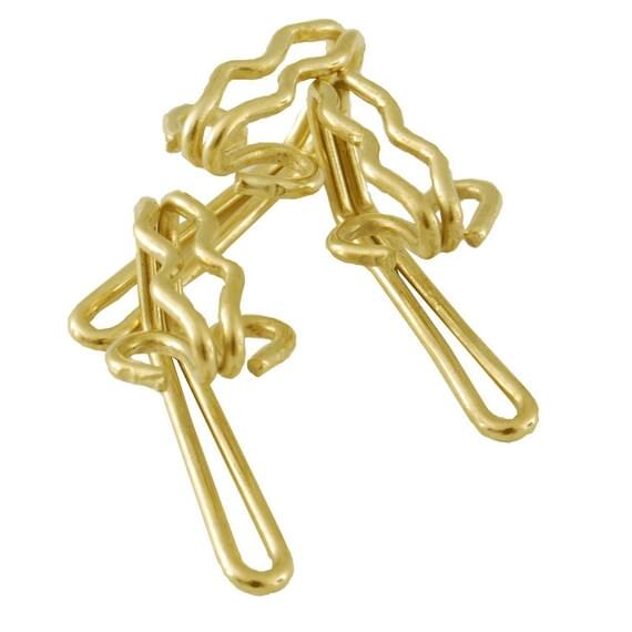 Brass Tape Hooks